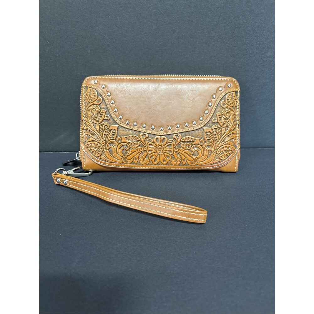 Montana West Tooled Wallet